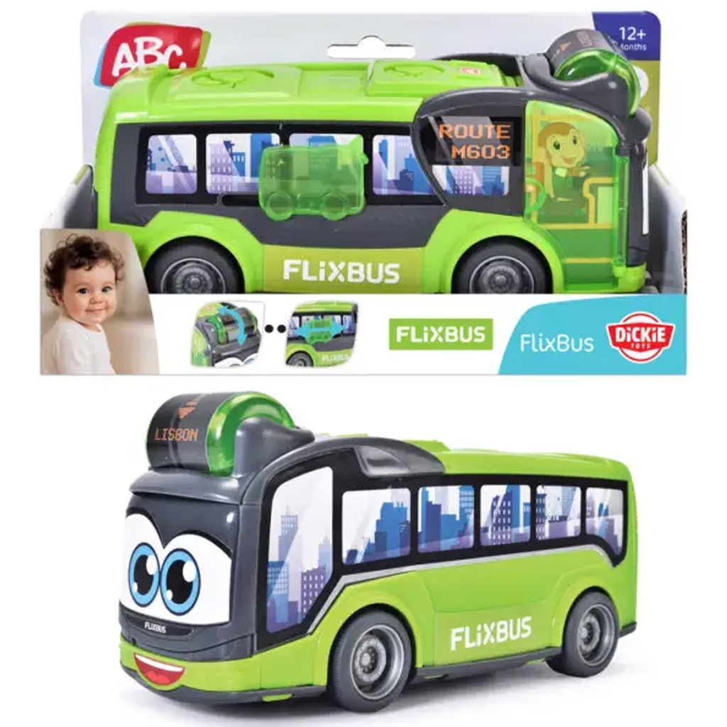 ABC Uśmiechnięty Flixbus - Dickie Toys kép 1