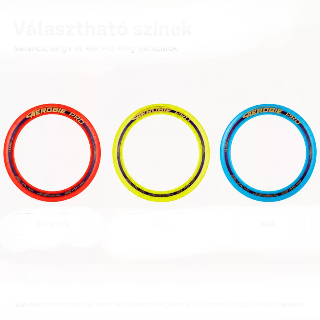Aerobie: Pro Ring frisbee 33cm w różnych kolorach 1szt kép 3