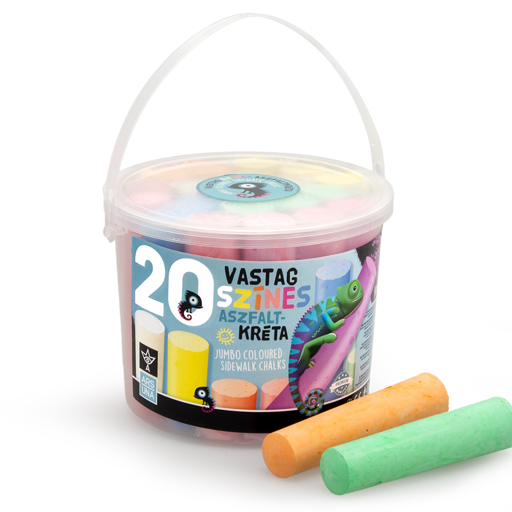 Ars Una: Jumbo kreda chodnikowa, 20 szt. kép 1