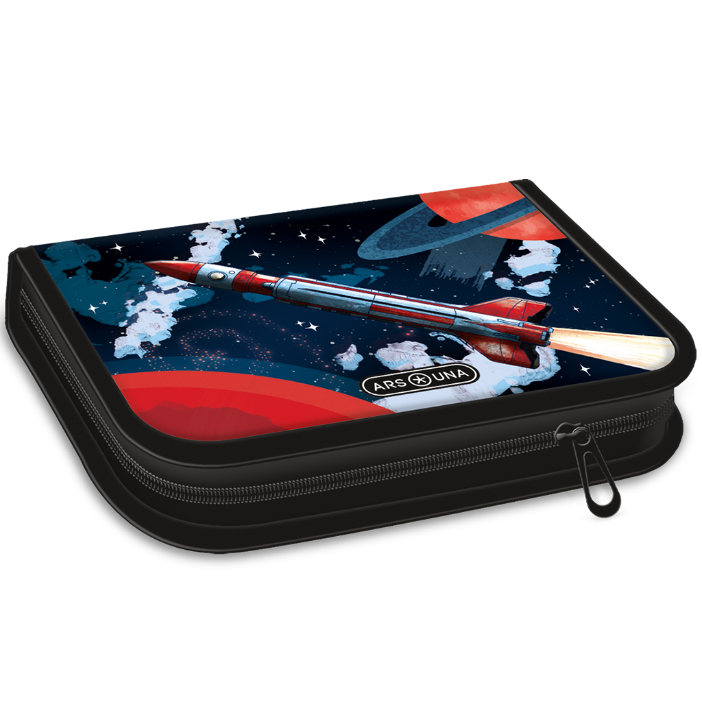 Ars Una: Zestaw przyborów szkolnych Space Explorer 12,8x19,3x3,6 cm kép 1