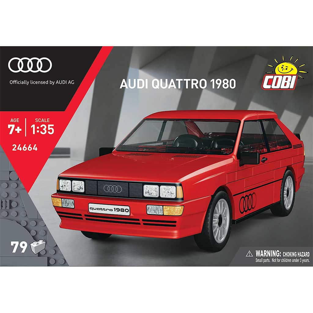 COBI: Audi Quattro 1980 samochód konstrukcyjny (24664) kép 1