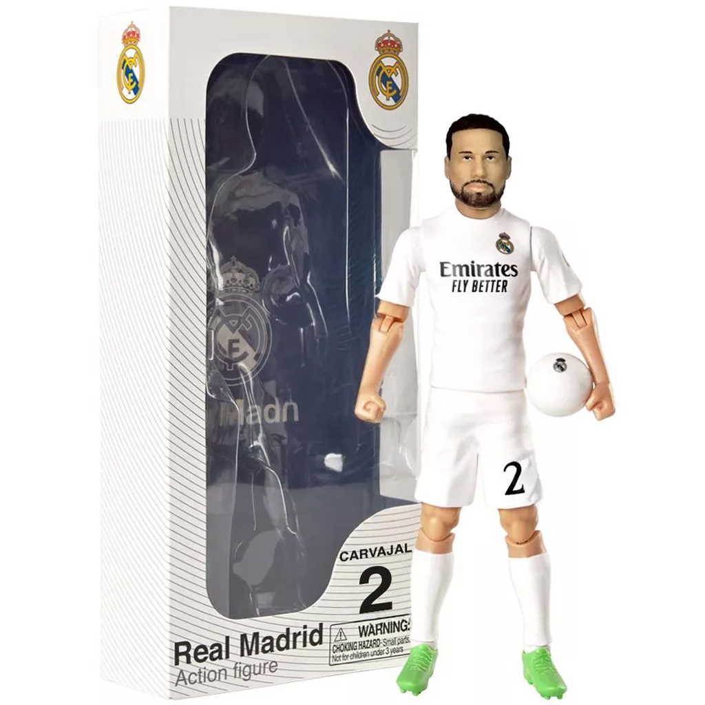 Figurka akcji piłkarza, 20 cm - Real Madrid, Carvajal w koszulce z numerem 2 kép 1