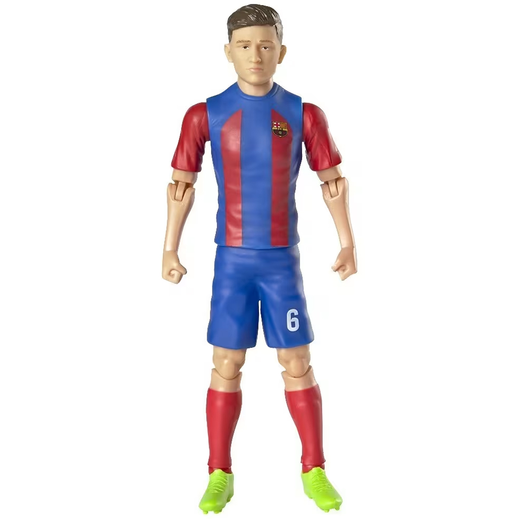 Figurka akcji piłkarza, 20 cm - FC Barcelona, Gavi w koszulce z numerem 6 kép 2