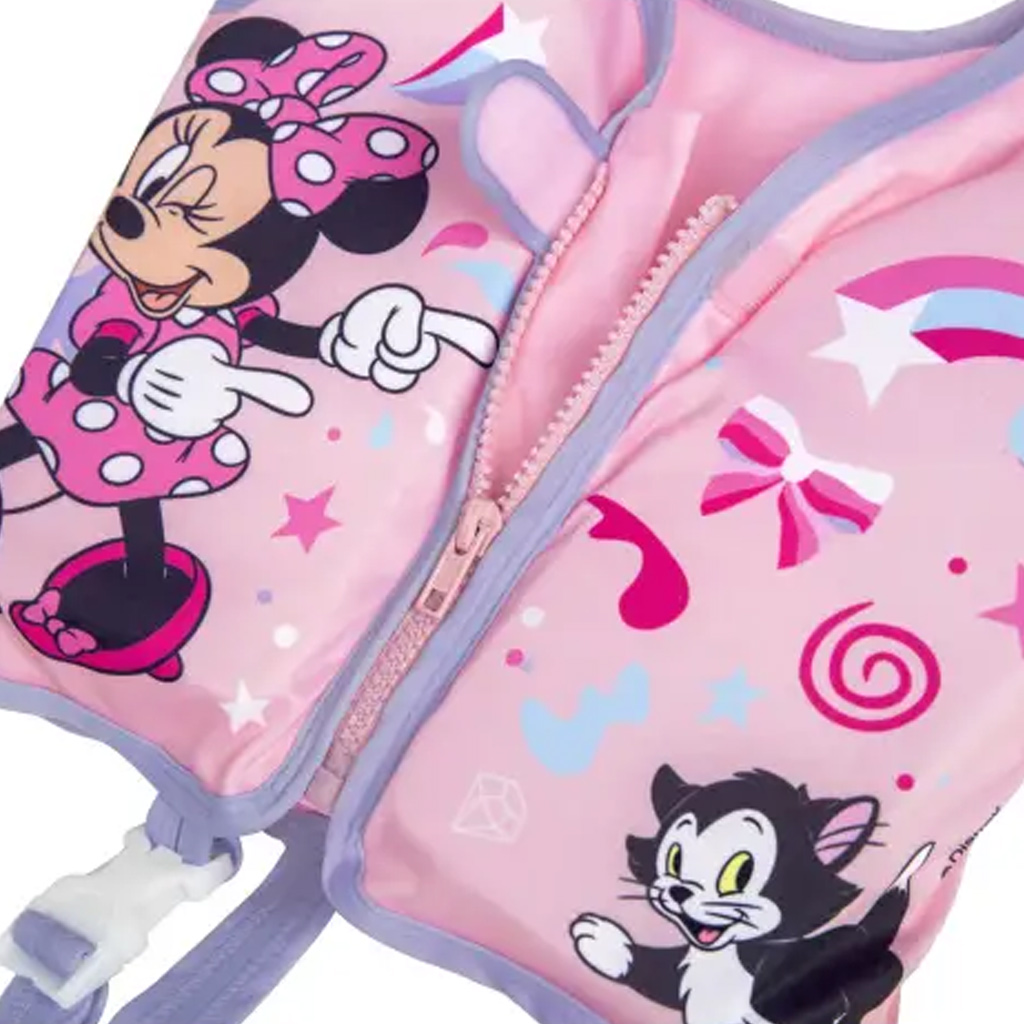 Bestway: Swim Safe Myszka Minnie różowa kamizelka do pływania kép 2