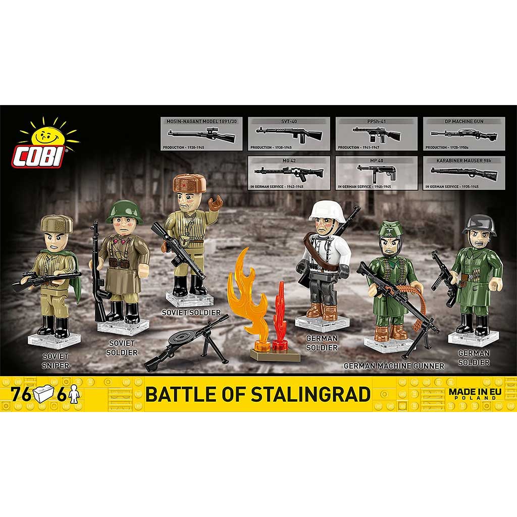 COBI: WWII Bitwa Stalingradzka zestaw figurek (2061) kép 2