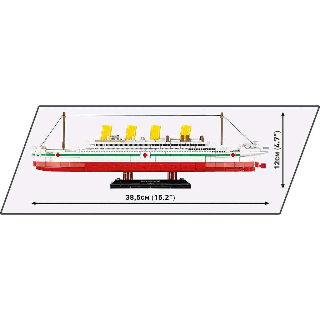 COBI: H.M.H.S. Britannic statek konstrukcyjny (1681) kép 5