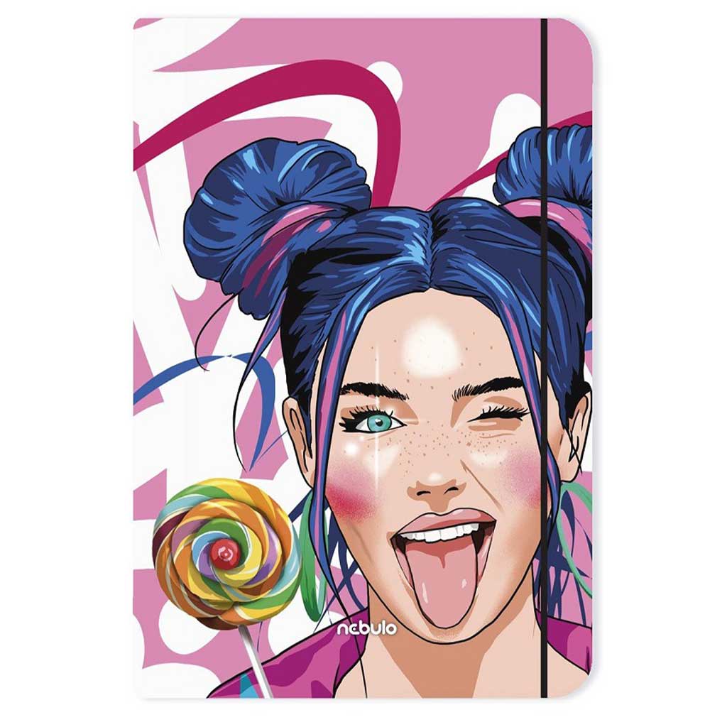 Nebulo: Candy Girl Gumowa teczka A/4 kép 1