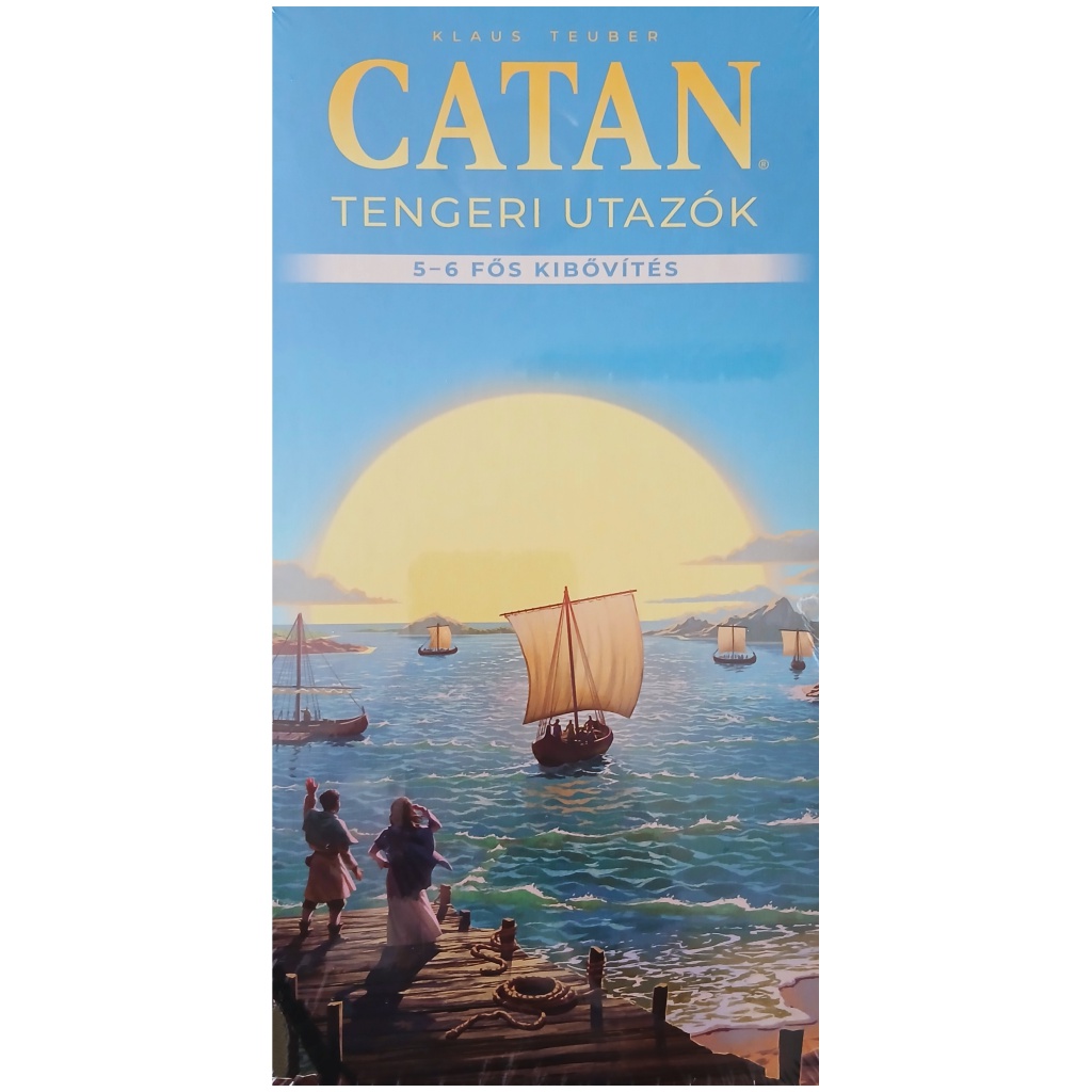 Catan – Odkrywcy i Piraci, dodatek dla 5-6 graczy – rozszerzenie gry planszowej – Piatnik kép 1