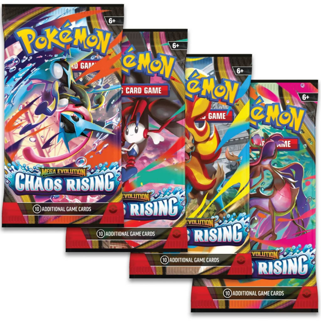 Pokémon TCG: Mega Evolution Chaos Rising booster pakiet kart 1 szt. kép 1
