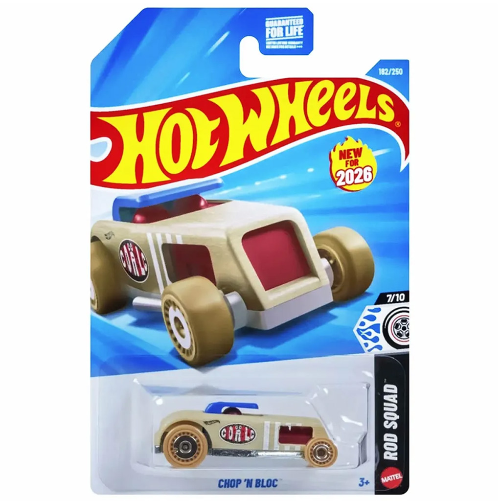 Hot Wheels: Chop 'N Bloc samochód 1/64 - Mattel kép 1