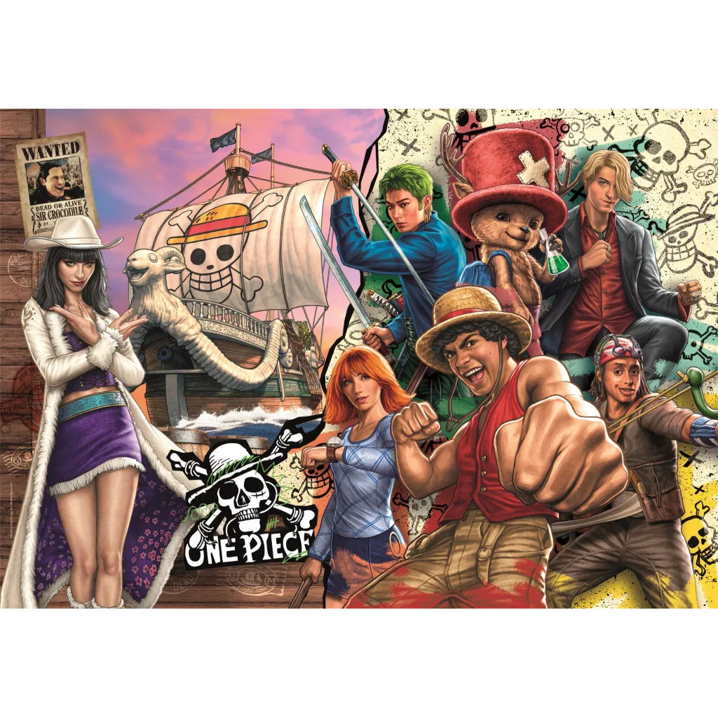 Puzzle Supercolor One Piece 180 elementów - Clementoni kép 2