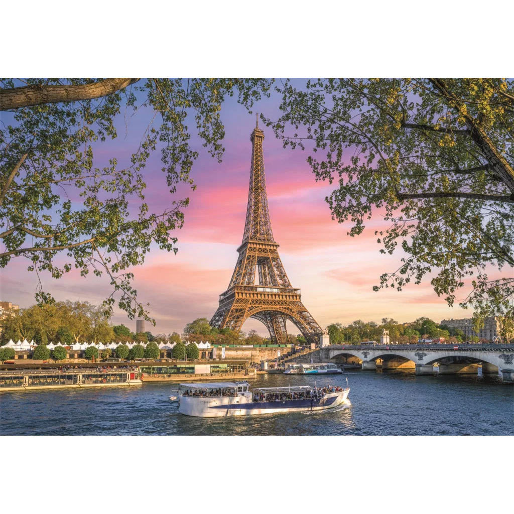 HQC Wieża Eiffla, Paryż 3000 elementów puzzle - Clementoni kép 2