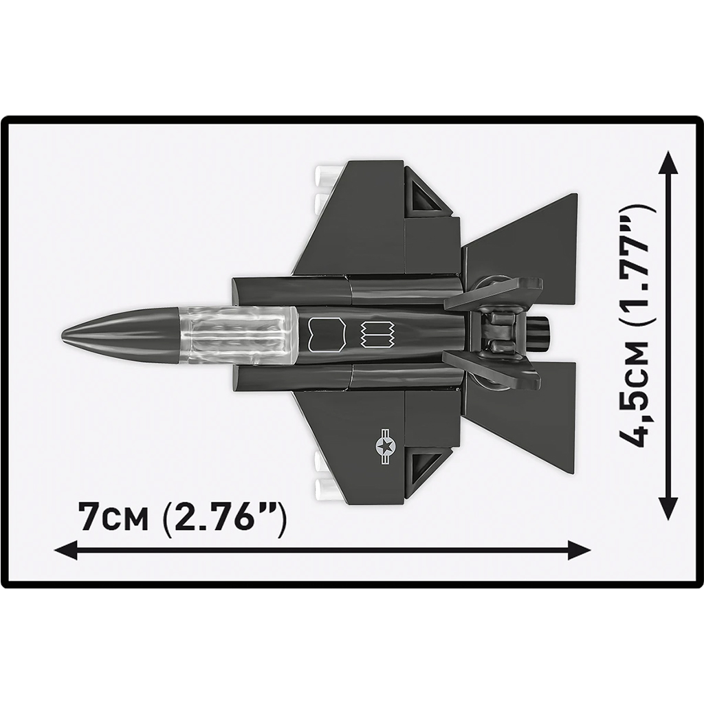 COBI: Armed Forces F-35B Lightning II zestaw konstrukcyjny (5927) kép 3