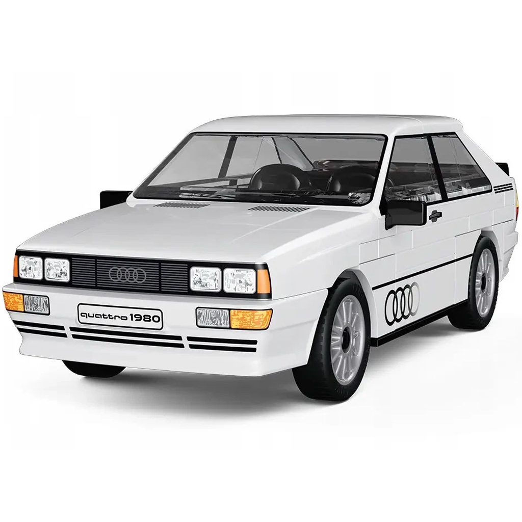 COBI: Audi Quattro 1980 białe auto klocki (24665) kép 3