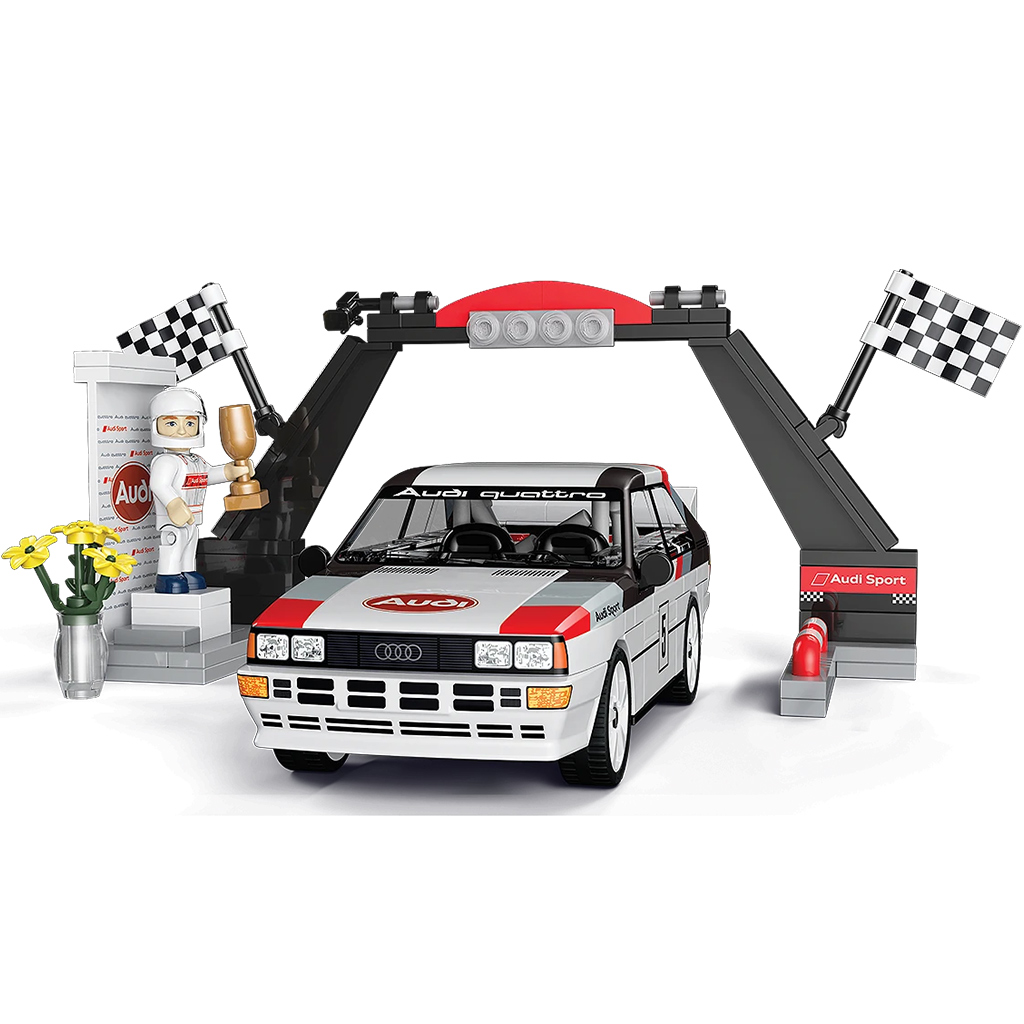 COBI: Audi Quattro Group 4 samochód konstrukcyjny (24666) kép 2