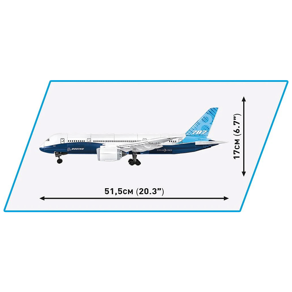 COBI: Boeing 787 Dreamliner model konstrukcyjny (26603) kép 4