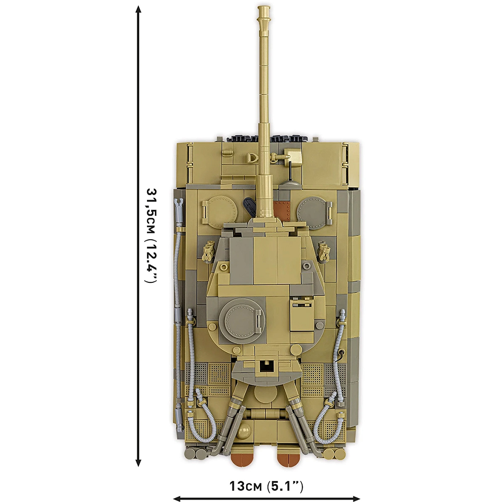 COBI: Czołg VI Tiger no131 zestaw konstrukcyjny (2588) kép 10