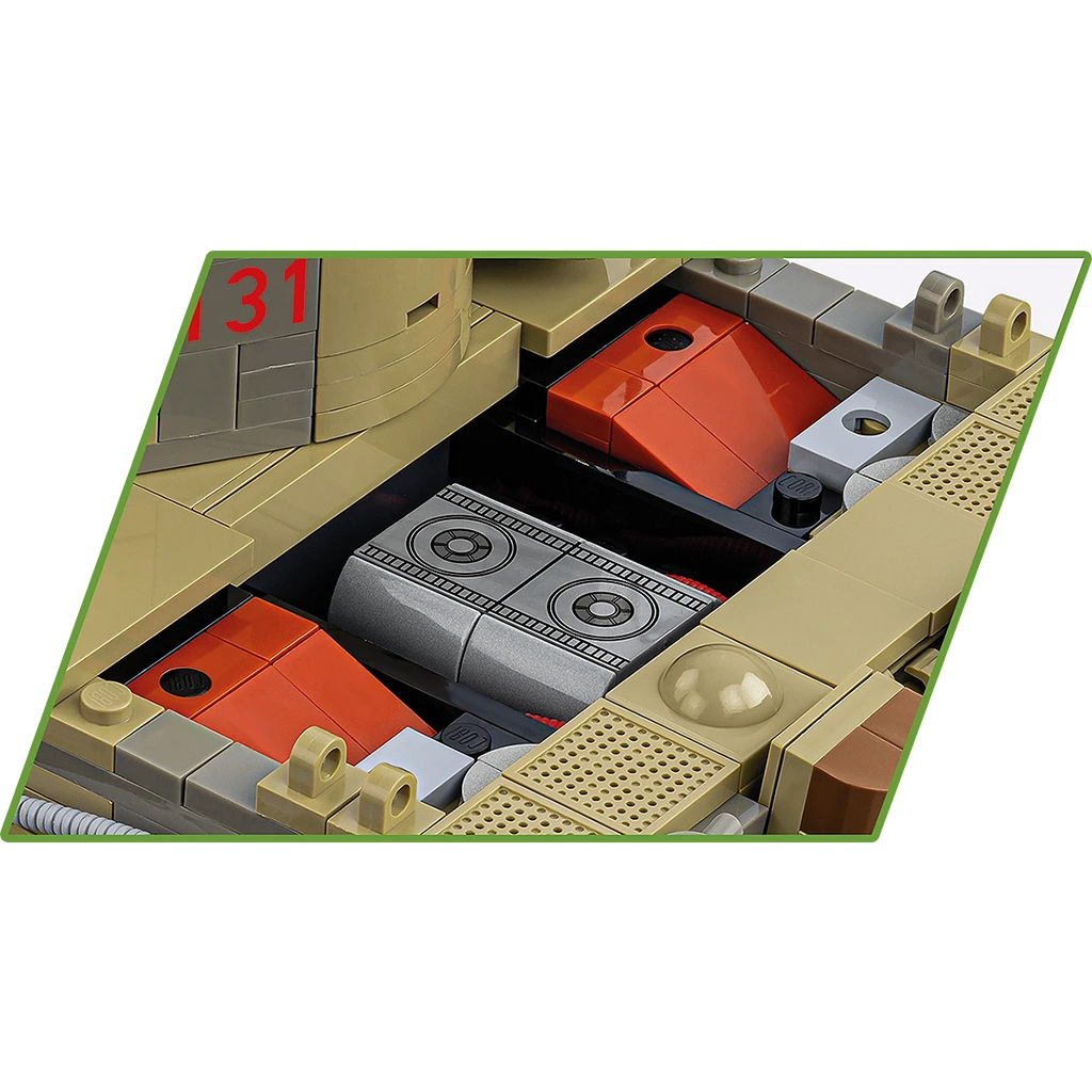 COBI: Czołg VI Tiger no131 zestaw konstrukcyjny (2588) kép 5