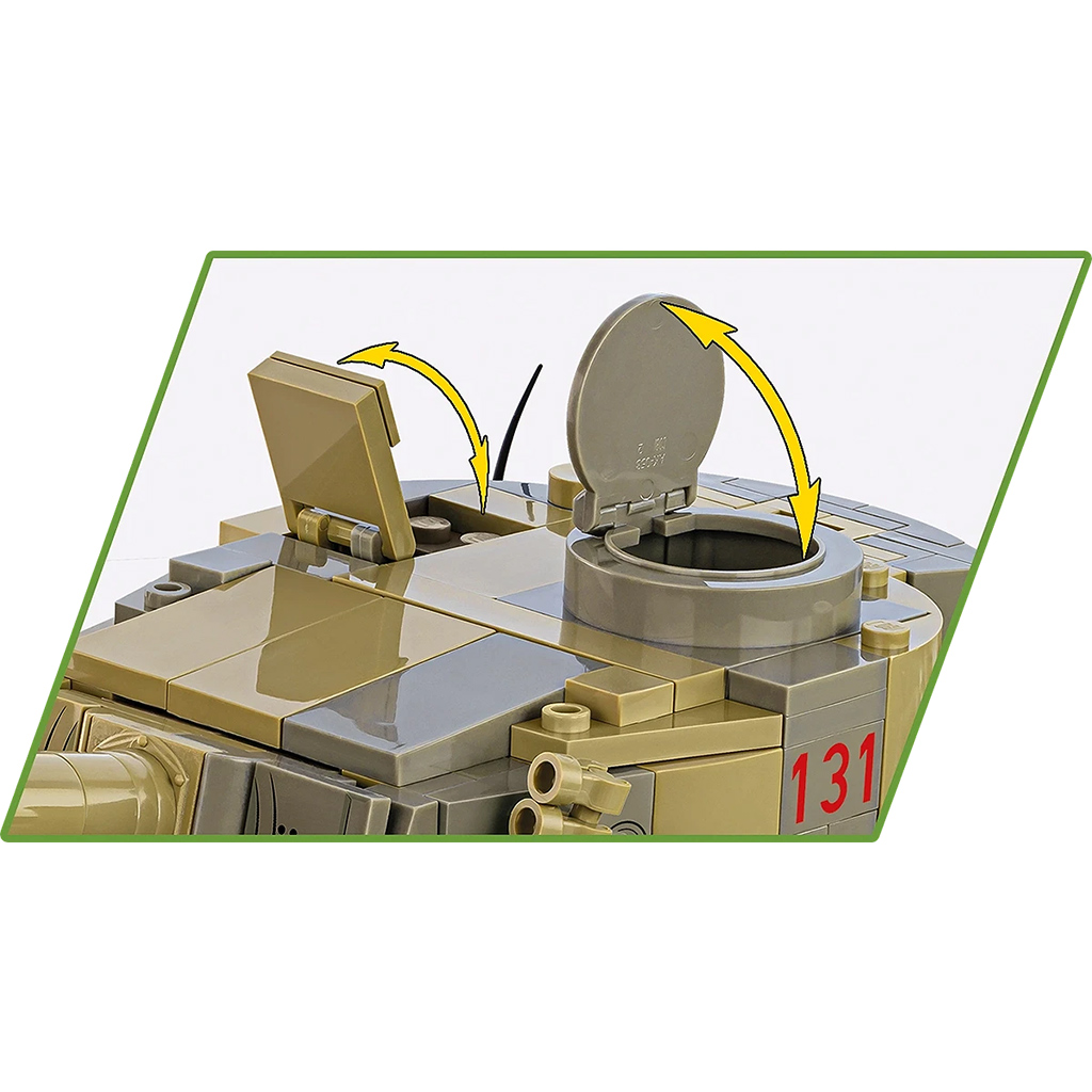 COBI: Czołg VI Tiger no131 zestaw konstrukcyjny (2588) kép 7