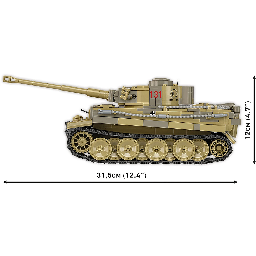 COBI: Czołg VI Tiger no131 zestaw konstrukcyjny (2588) kép 9