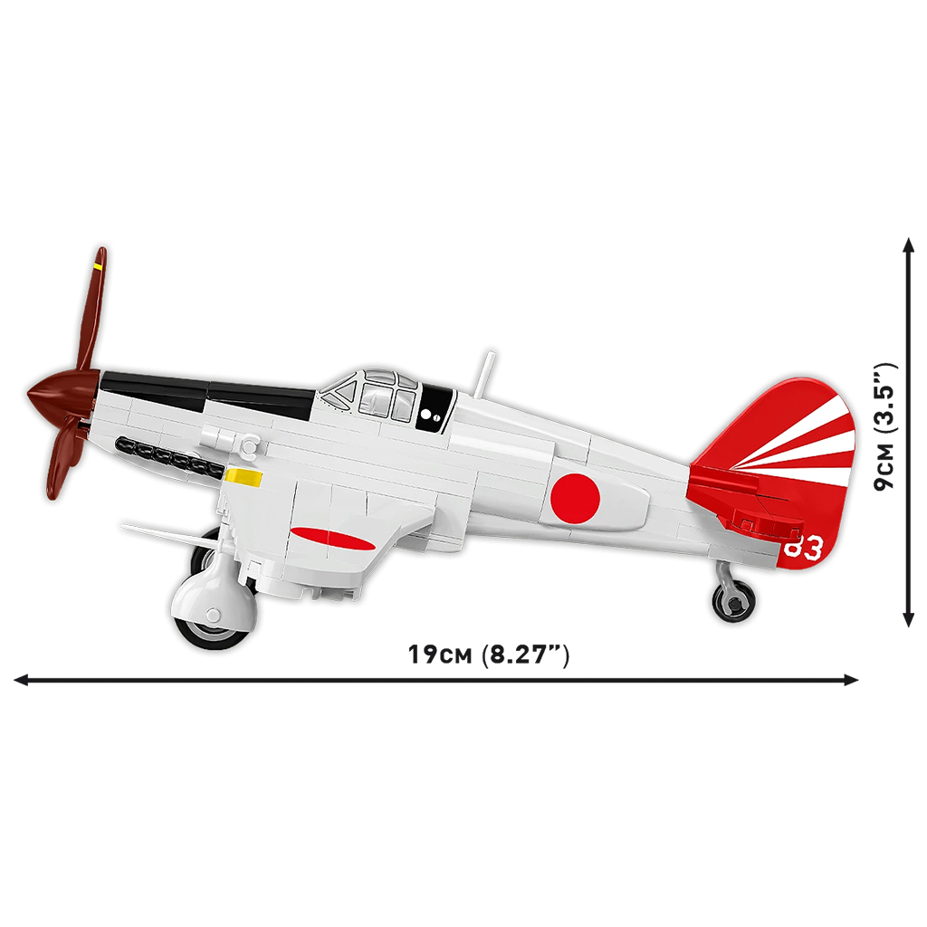 COBI: II wojna światowa Kawasaki Ki-61 Hien zestaw konstrukcyjny (5872) kép 3