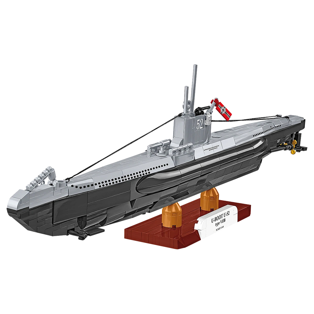 COBI: II wojna światowa U-Boot U-52 (Typ VIIB) statek budowlany (4852) kép 2
