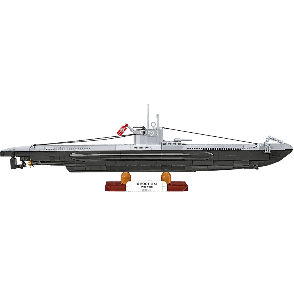 COBI: II wojna światowa U-Boot U-52 (Typ VIIB) statek budowlany (4852) kép 6