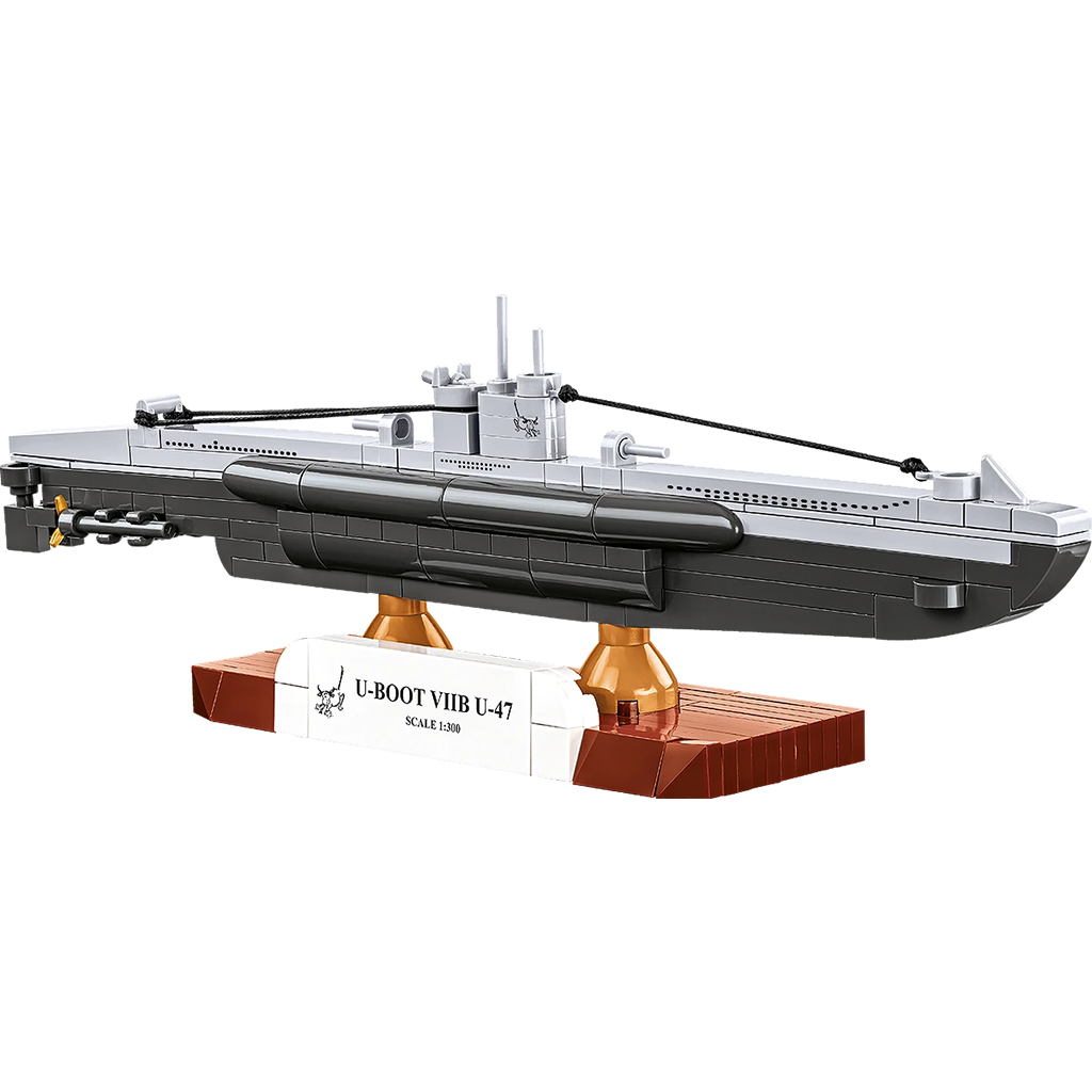 COBI: II wojna światowa U-Boot VIIB U-47 zestaw konstrukcyjny (4858) kép 2