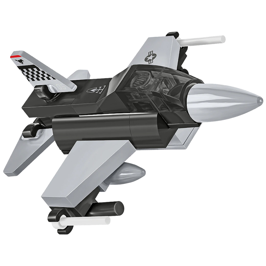COBI: Siły Zbrojne F-16D Fighting Falcon zestaw konstrukcyjny (5941) kép 3