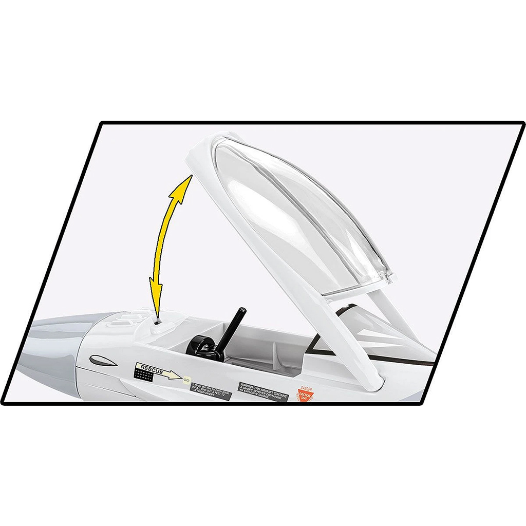 COBI: Siły Zbrojne F-16AM Fighting Falcon zestaw konstrukcyjny (5893) kép 4