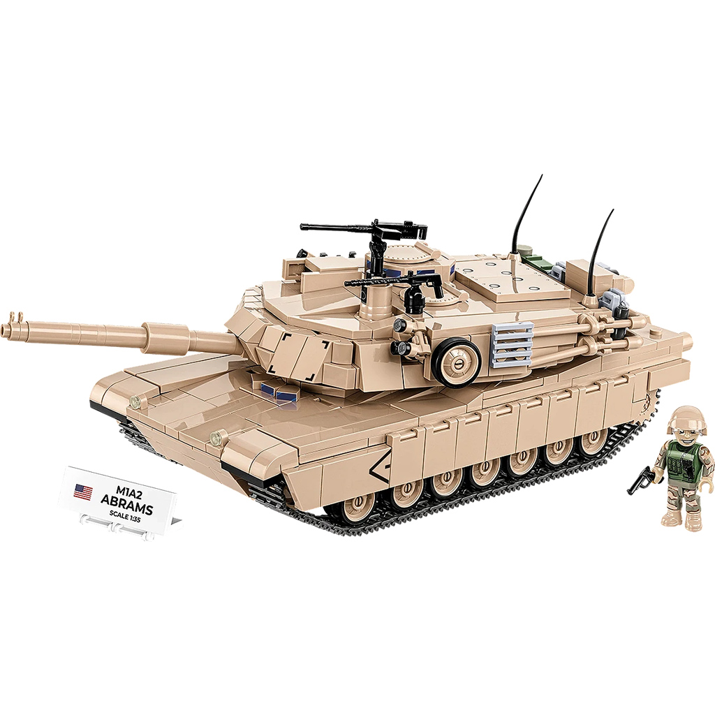 COBI: Siły Zbrojne M1A2 Abrams zestaw konstrukcyjny (2632) kép 2