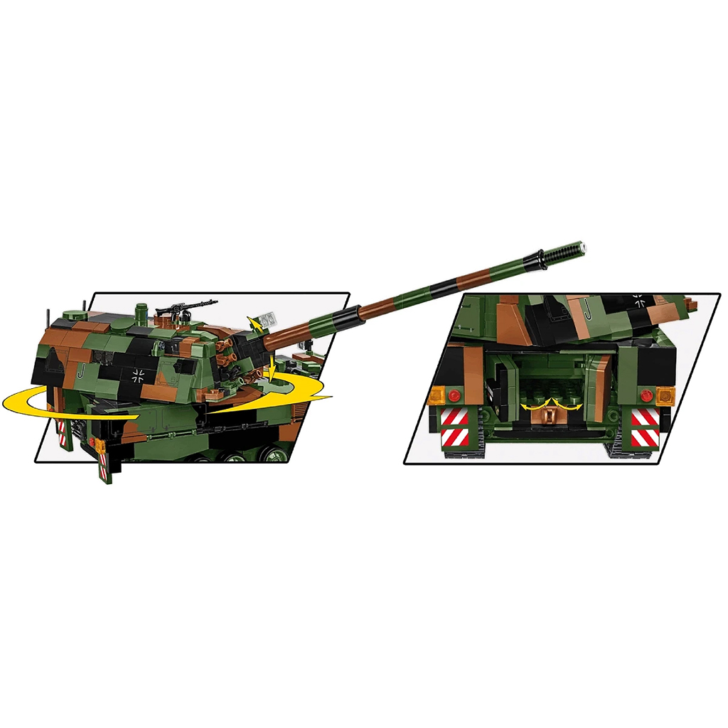 COBI: Siły Zbrojne Panzerhaubitze 2000 klocki (2628) kép 6