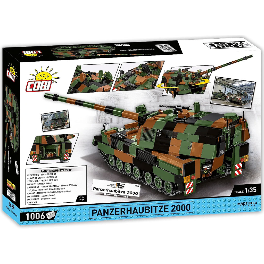 COBI: Siły Zbrojne Panzerhaubitze 2000 klocki (2628) kép 8