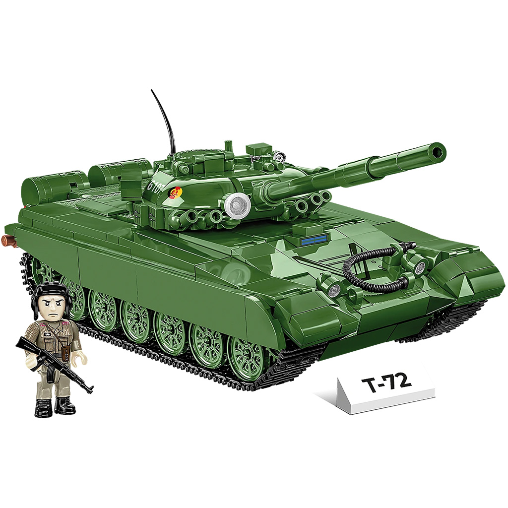 COBI: Siły Zbrojne T-72 (Niemcy Wschodnie/Sowieci) czołg budowlany (2625) kép 2