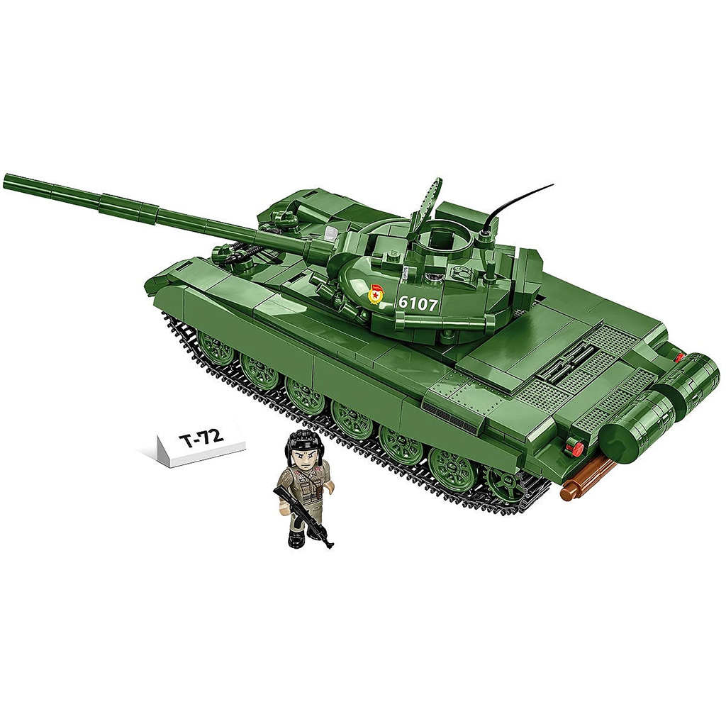 COBI: Siły Zbrojne T-72 (Niemcy Wschodnie/Sowieci) czołg budowlany (2625) kép 3