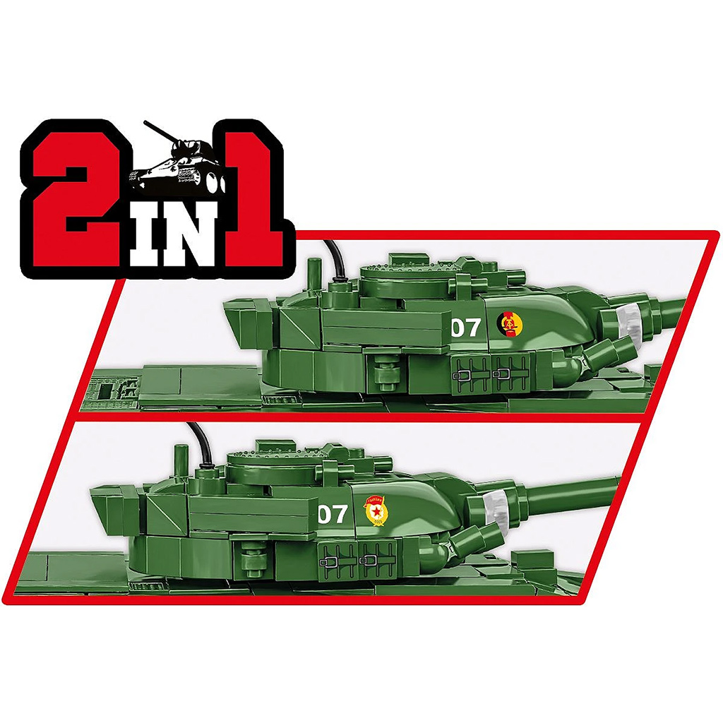 COBI: Siły Zbrojne T-72 (Niemcy Wschodnie/Sowieci) czołg budowlany (2625) kép 6