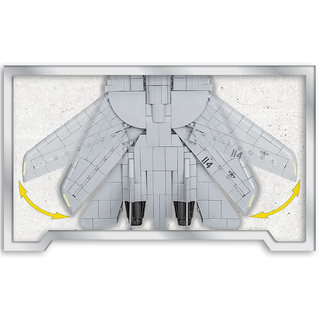 COBI: Top Gun F-14A Tomcat™ zestaw konstrukcyjny (5811A) kép 4