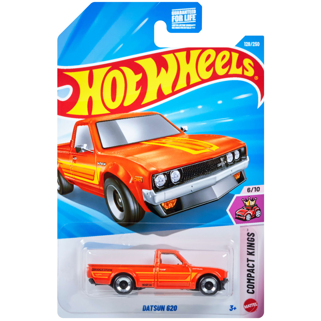 Hot Wheels: Datsun 620 samochód zabawkowy 1/64 - Mattel kép 1