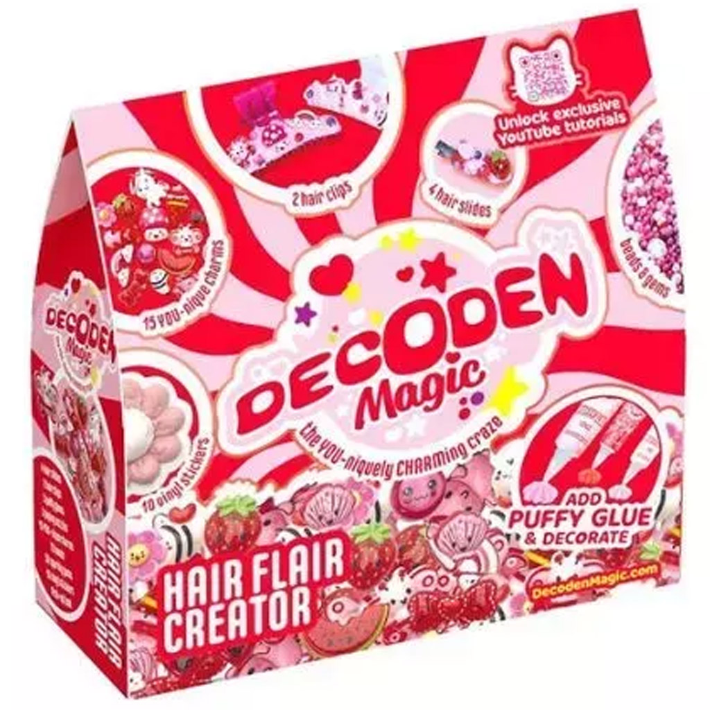 Decoden Magic - Magiczne dekoracje: ozdoby do włosów kép 1