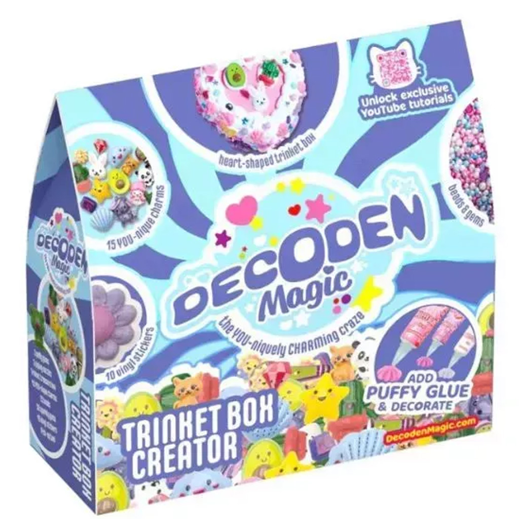 Decoden Magic - Magiczna dekoracja: szkatułka na biżuterię w kształcie serca kép 1