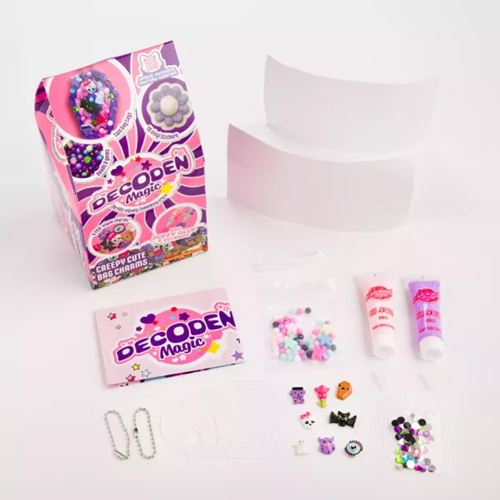 Decoden Magic - Magiczna dekoracja: przerażająco urocza ozdoba do torebki kép 2