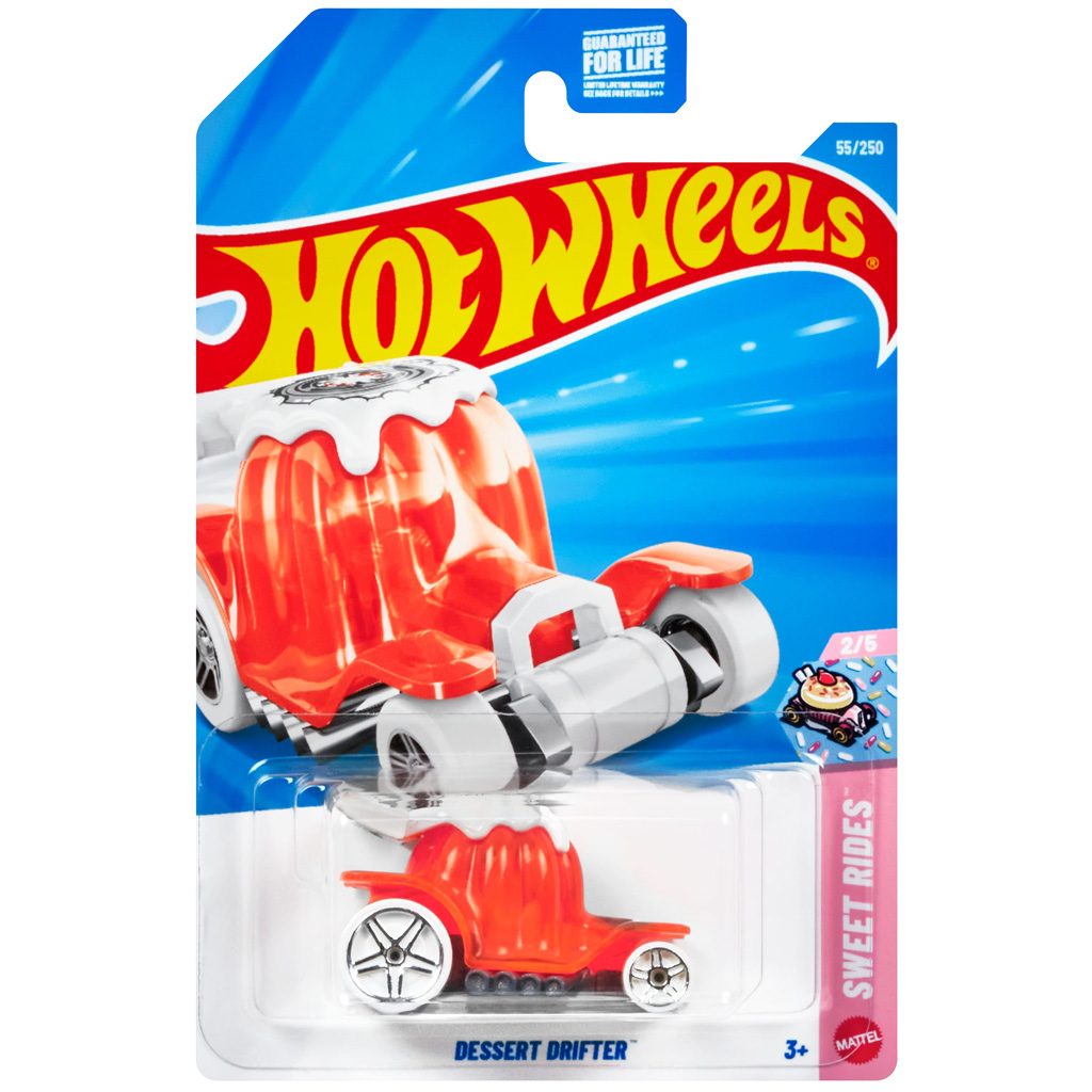Hot Wheels: Dessert Drifter pomarańczowy samochodzik 1/64 - Mattel kép 1