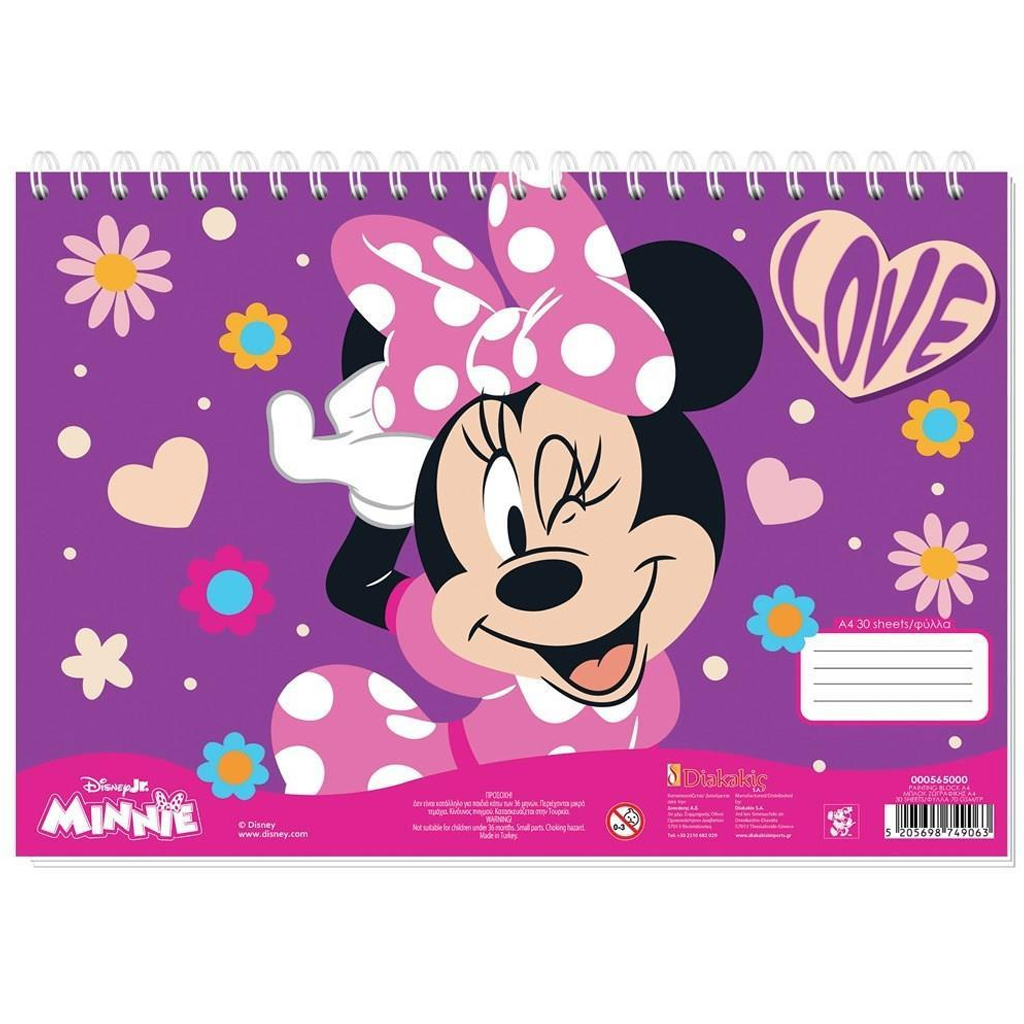 Luna: szkicownik Myszki Minnie w dwóch wariantach, 1 szt. kép 1