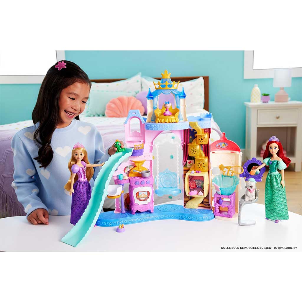 Disney Księżniczki: Zestaw do zabawy w zamek dla zwierząt - Mattel kép 3