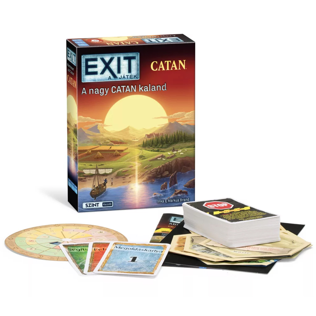 Exit - Wielka przygoda Catanu - gra planszowa - Piatnik kép 1