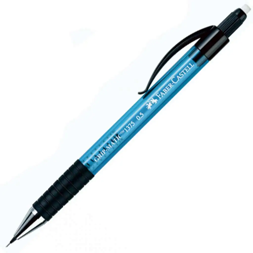 Faber-Castell: Ołówek automatyczny Grip Matic z grafitem 0,5 mm w kolorze błękitnym kép 1