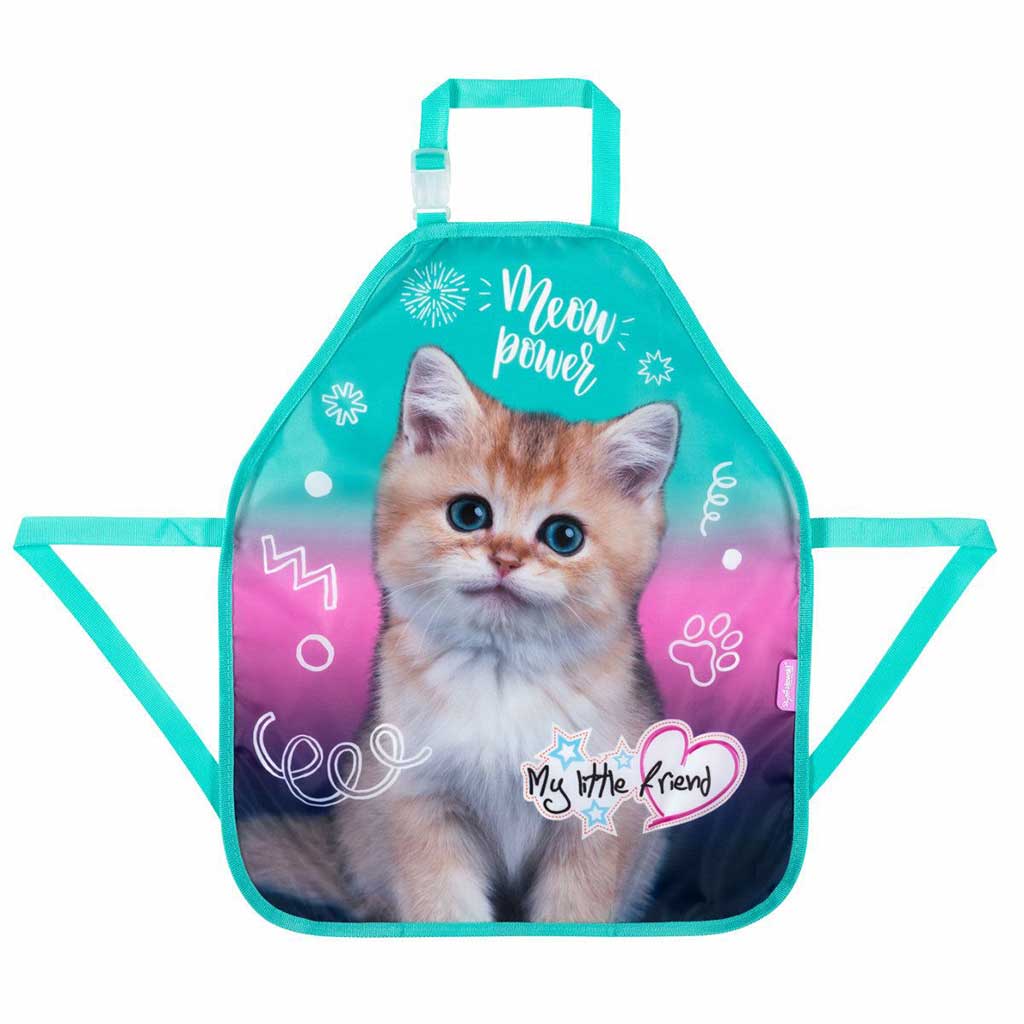MLF Kitty Party fartuch malarski z kotkiem 49x41,5 cm kép 1