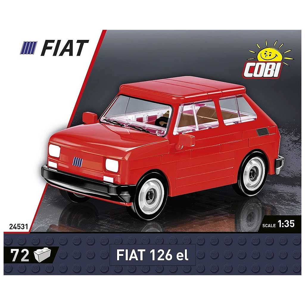 COBI: Fiat 126p gra konstrukcyjna (24531) kép 1