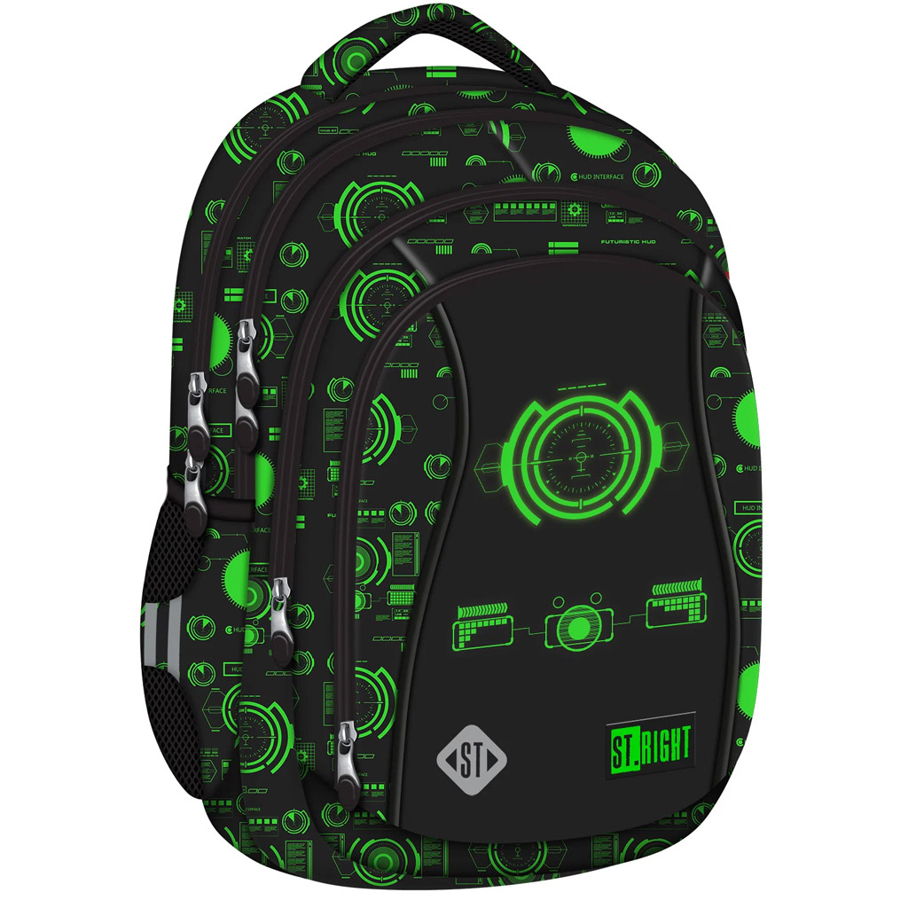 St.Right Game Controll plecak szkolny, plecak BP04 43x32x20cm kép 1