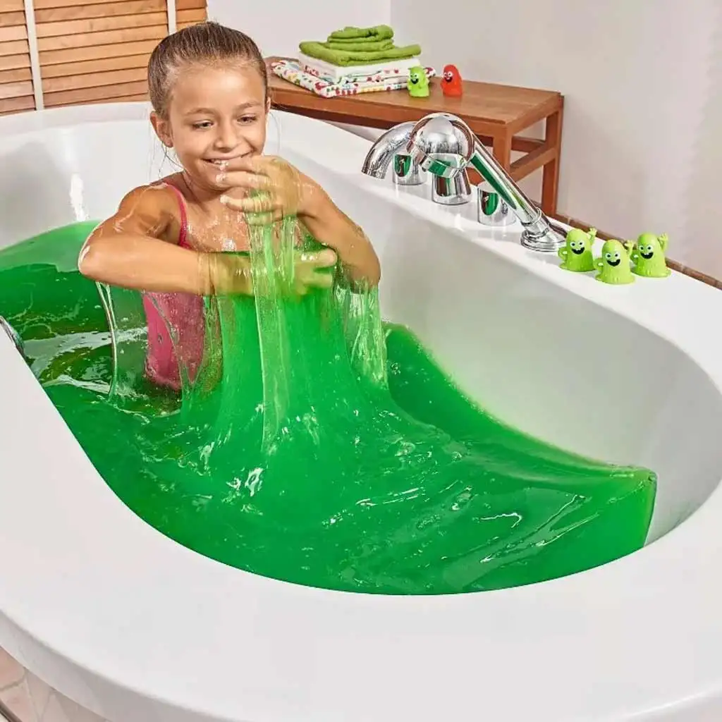 Glibbi Slime zielony żel do kąpieli – Simba toys kép 2